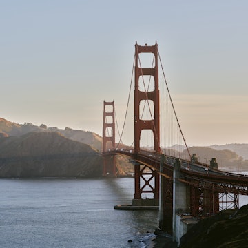 Golden Gate Bridge via Presidio. San Francisco, California. May 2025.