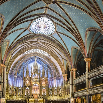 Interior Notre-Dame Basilica
