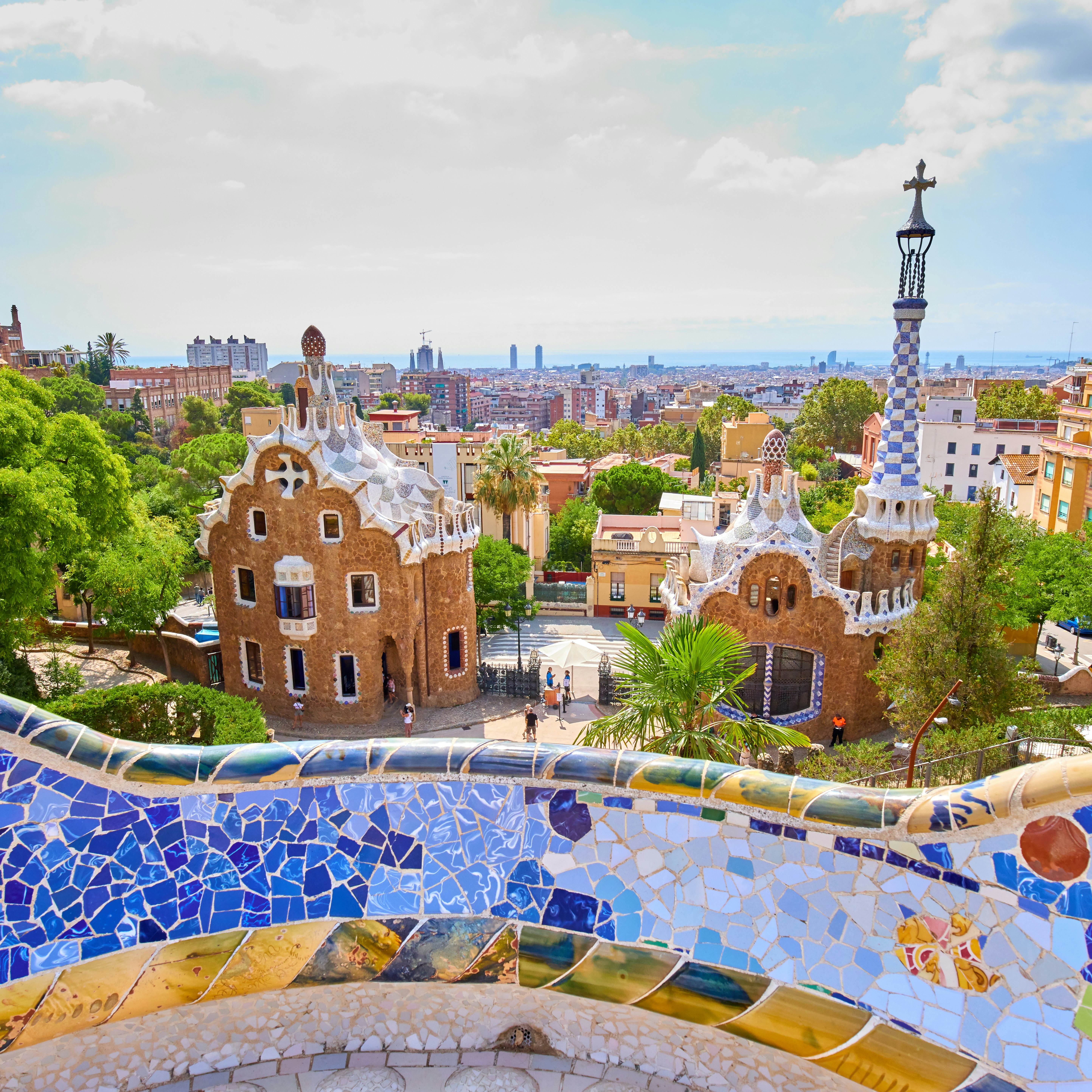 Park Güell, Barcelona, Spain