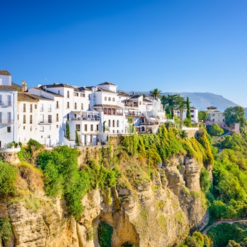 472031208
2015; Andalusia; Apartment; Architecture; Arranging; Cultures; Day; Europe; Mountain Range; No People; Photography; Providence; Ravine; Region; Rent; Cliff; Cliffside; Famous Place; Outdoors; Ronda; Scenics; Spain; History; Horizontal; Hotel; House Rental; Iberian; Tagus River; Town; Village;
Ronda, Spain old town cityscape on cliffs of the Tajo Gorge.