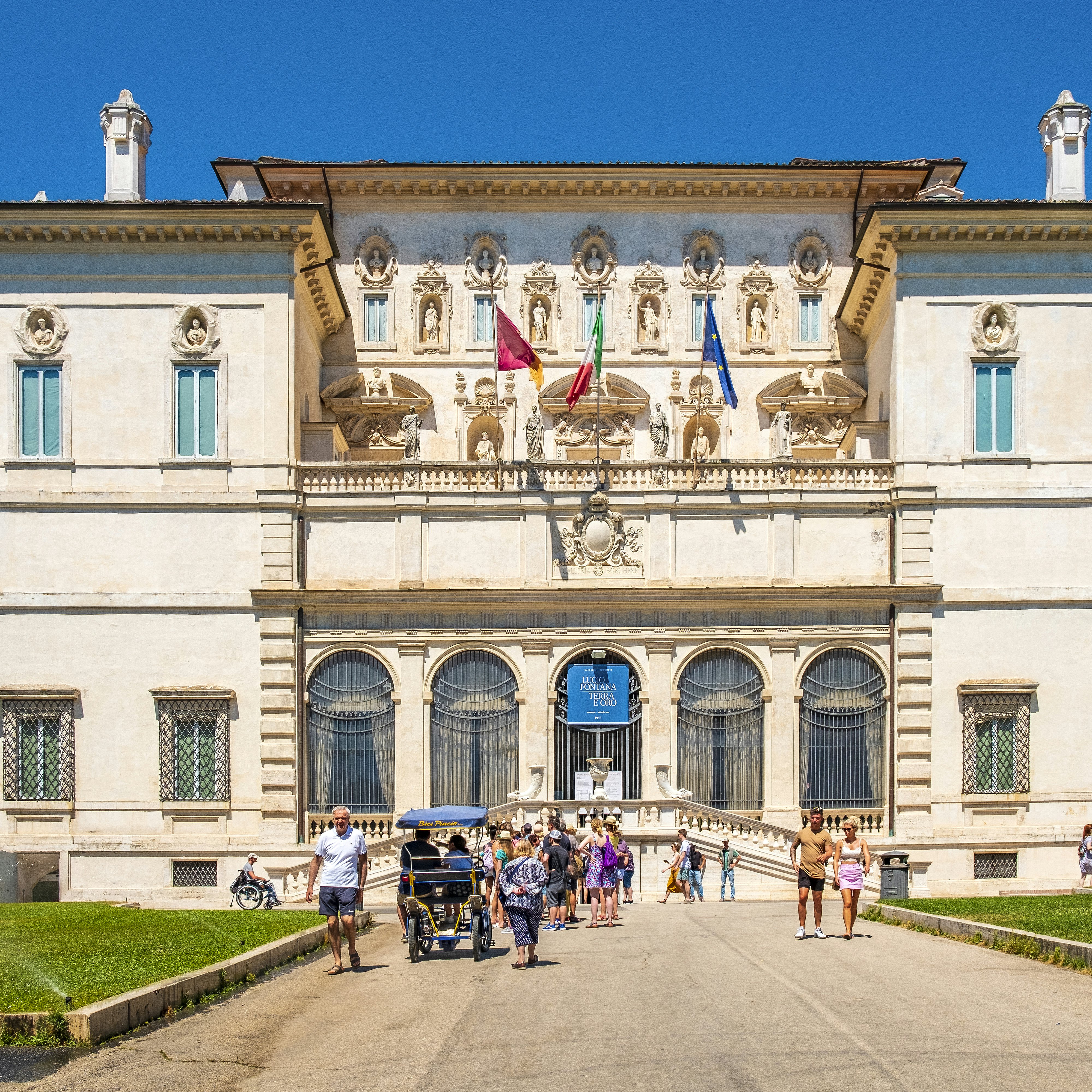 Rome, Italy - 2019/06/16: Borghese Museum and Gallery - Galleria Borghese - art gallery within the Villa Borghese park complex in the historic quarter Pinciano in Rome
1203937391
rome, roma, ponte, lazium, italia, borghese museum and gallery, borghese gallery, pinciano, gallery, art gallery, bernini, historic rome, roma antica, centro storico, italiano, panorama, roman landscape, baroque, rzym, wlochy, antiquity, landmark, italian, color, touristic, exterior, outside, outdoor, historic