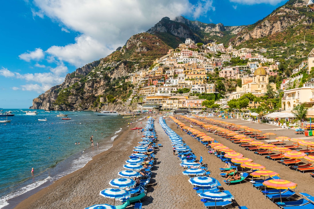 Positano in the sun.