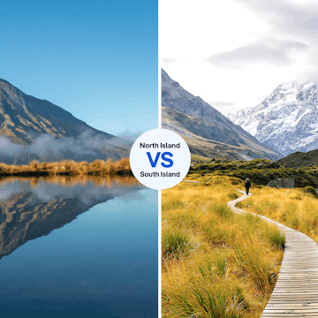 North Island vs South Island: choosing which to visit in New Zealand